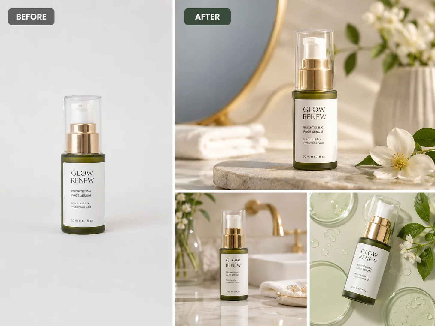 AI Product Photography for Beauty and Cosmetics Brands