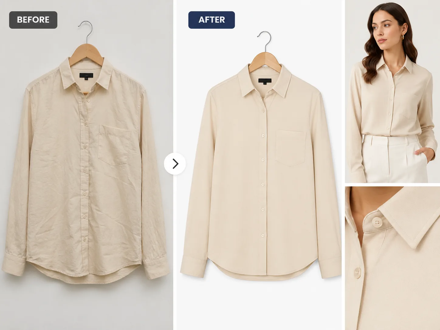 Garment Retouching for Ecommerce: Fix Clothing Photos Without Reshooting